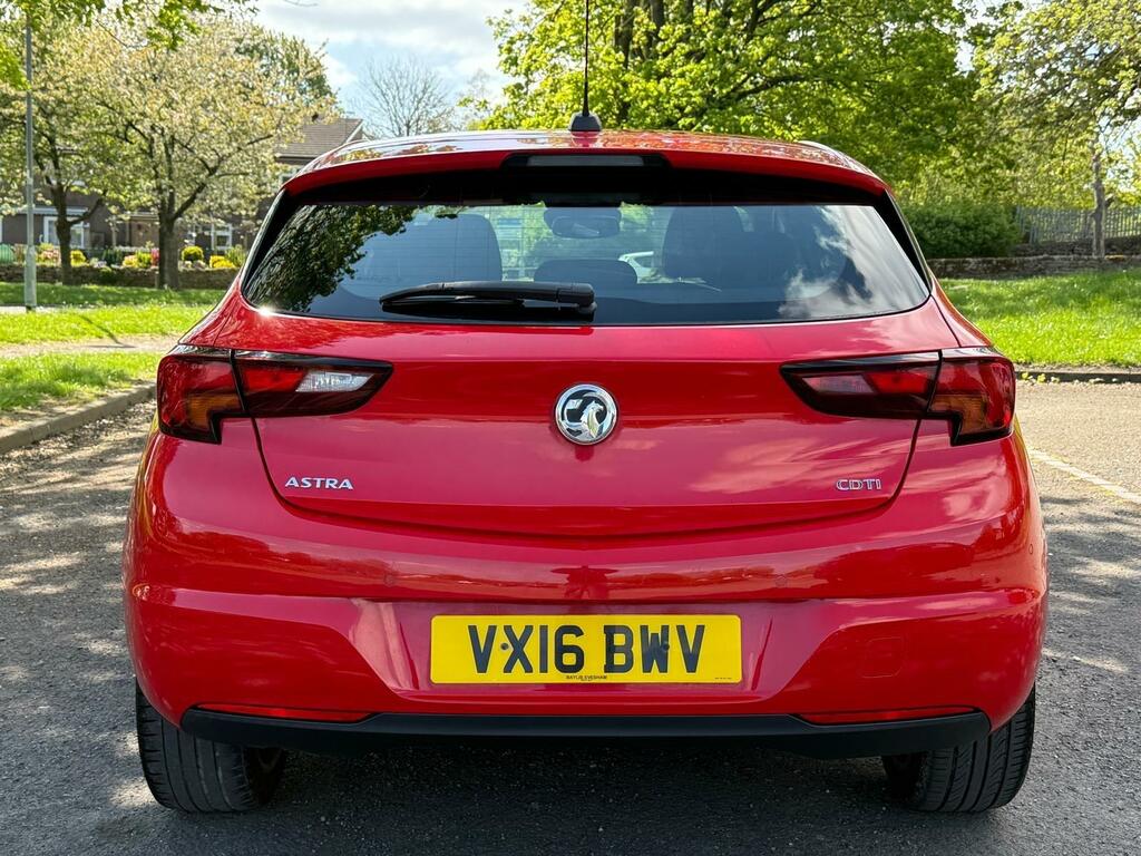 Vauxhall Astra 1.6 Cdti Blueinjection Sri Euro 6 Ss VX16BWV Red #4