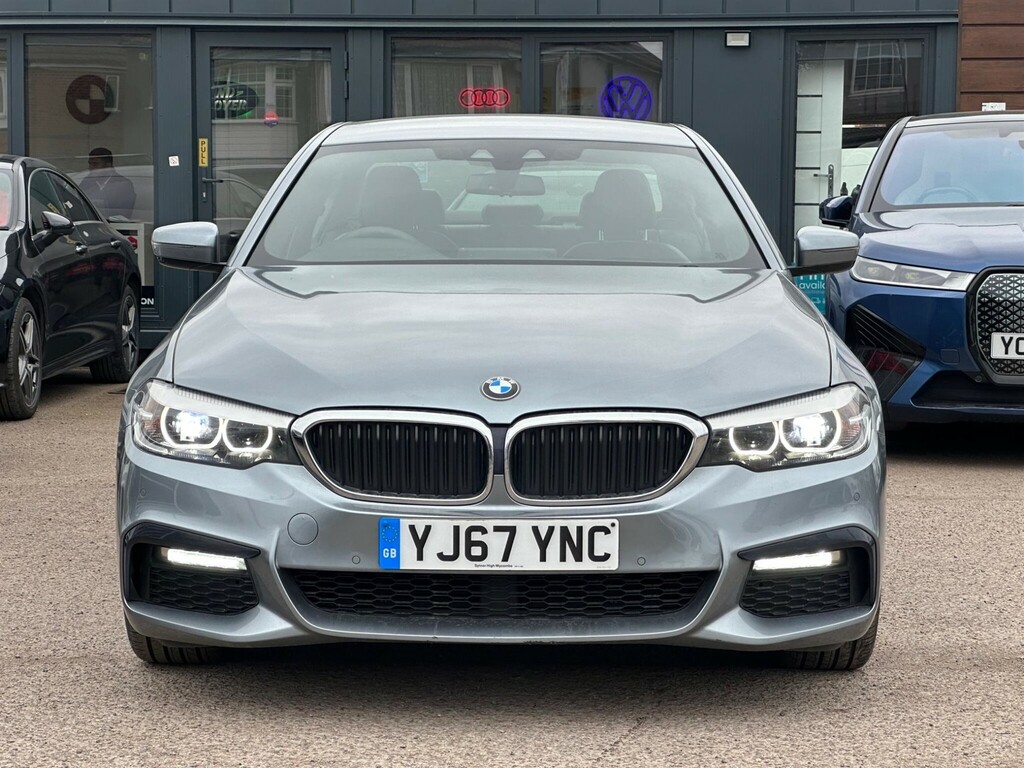 BMW 5 Series 2.0 520D M Sport Euro 6 Ss YJ67YNC Blue #2