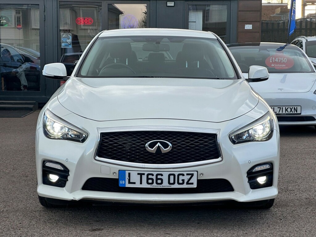 Infiniti Q50 2.2D Sport Euro 6 Ss LT66OGZ White #2