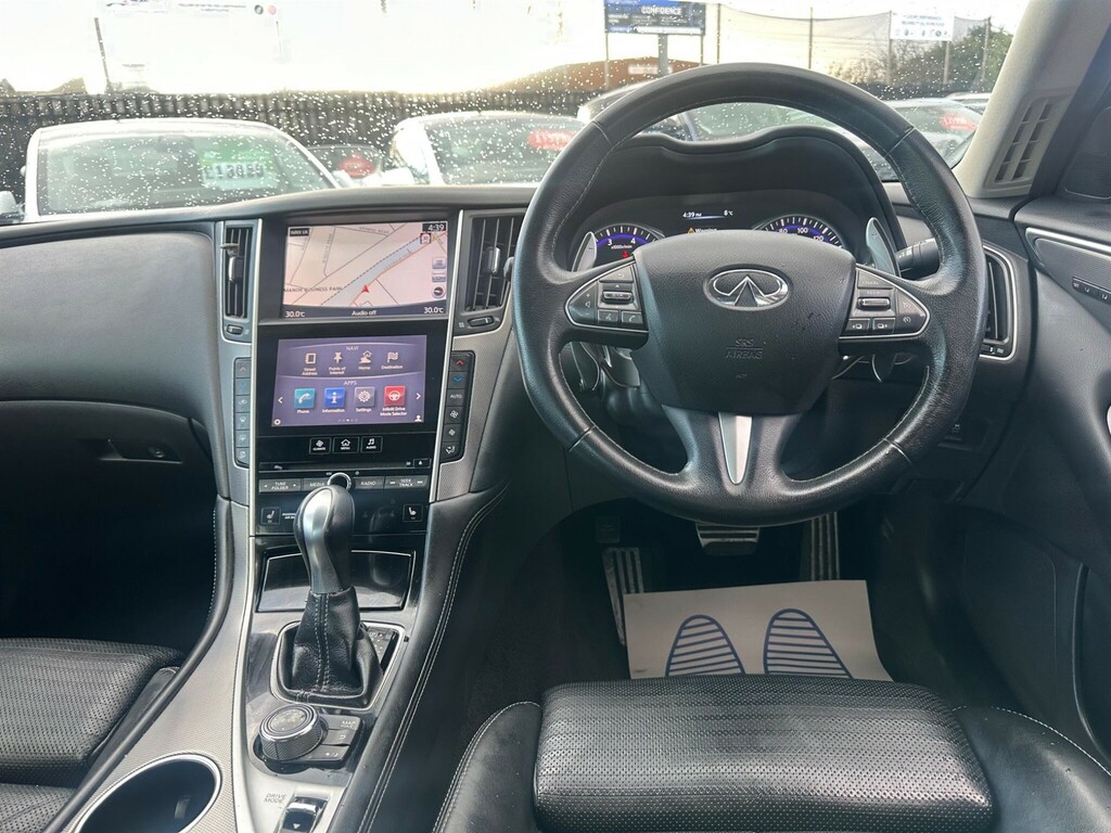 Infiniti Q50 2.2D Sport Euro 6 Ss LT66OGZ White #4