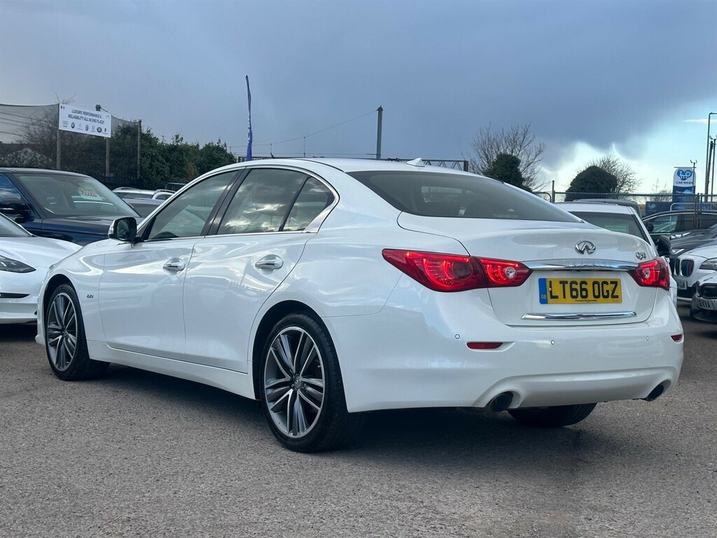 Infiniti Q50 2.2D Sport Euro 6 Ss LT66OGZ White #5