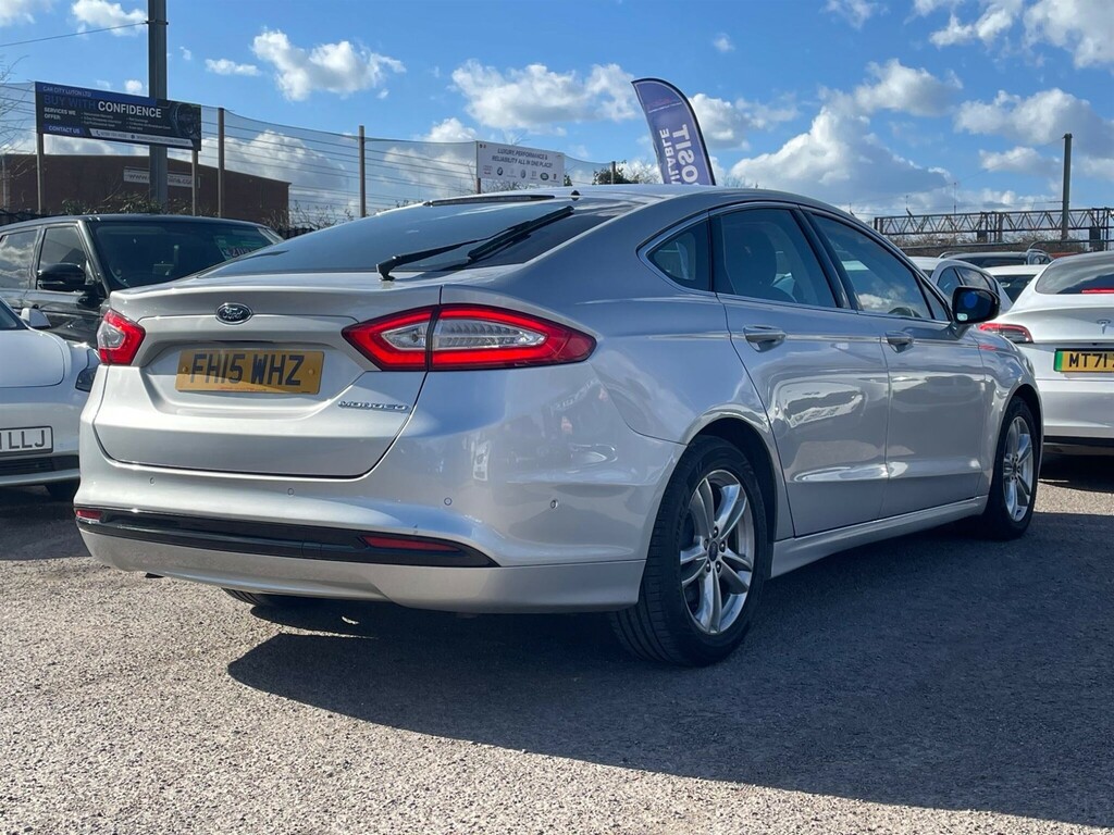 Ford Mondeo 2.0 Tdci Titanium Powershift Euro 6 Ss FH15WHZ Silver #5