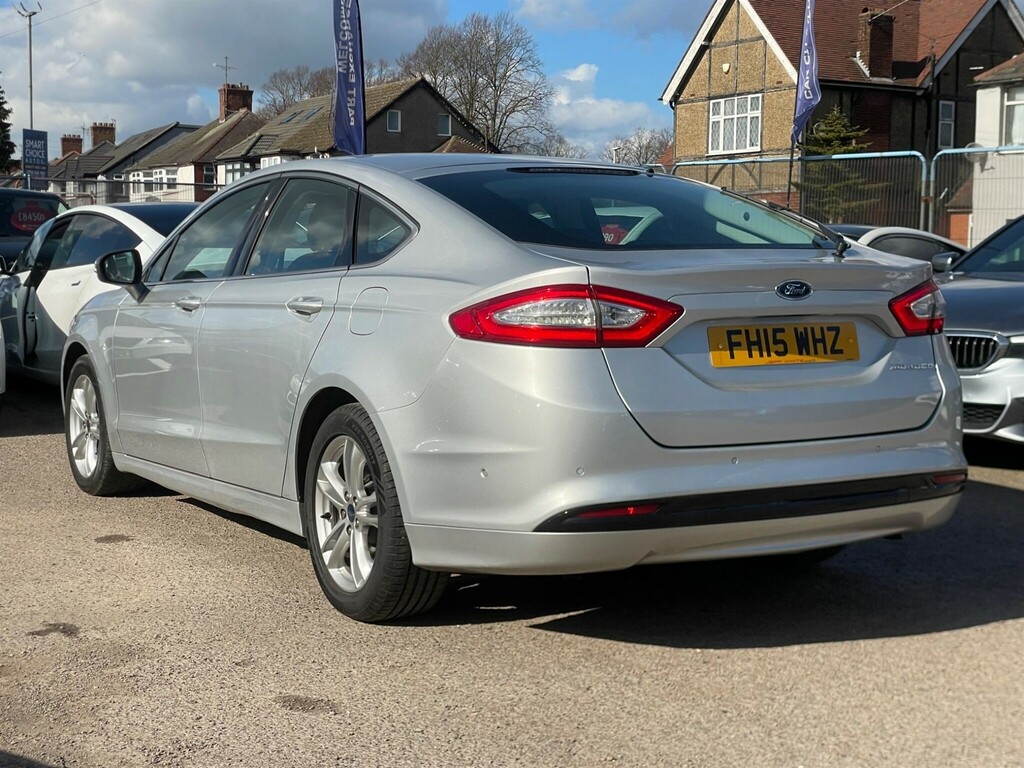Ford Mondeo 2.0 Tdci Titanium Powershift Euro 6 Ss FH15WHZ Silver #4