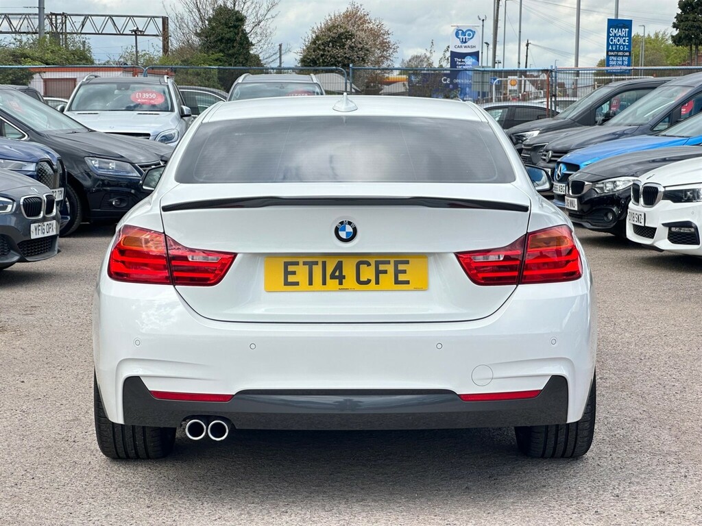 BMW 4 Series Gran Coupe 2.0 M Sport Coupe Euro 6 Ss 21 White #6