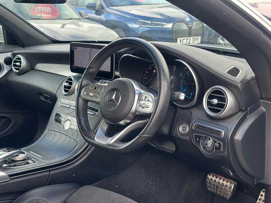 Mercedes-Benz C Class 2.0 D Amg Line Premium Cabriolet G-tronic Euro SO19TVP Silver #4