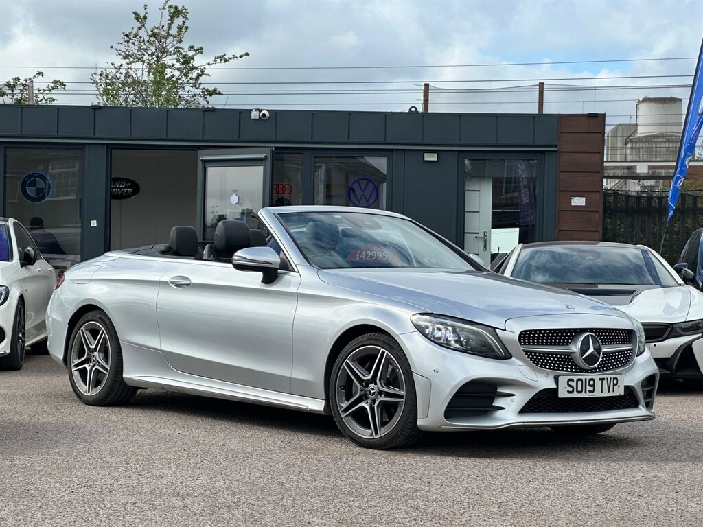 Mercedes-Benz C Class 2.0 D Amg Line Premium Cabriolet G-tronic Euro SO19TVP Silver