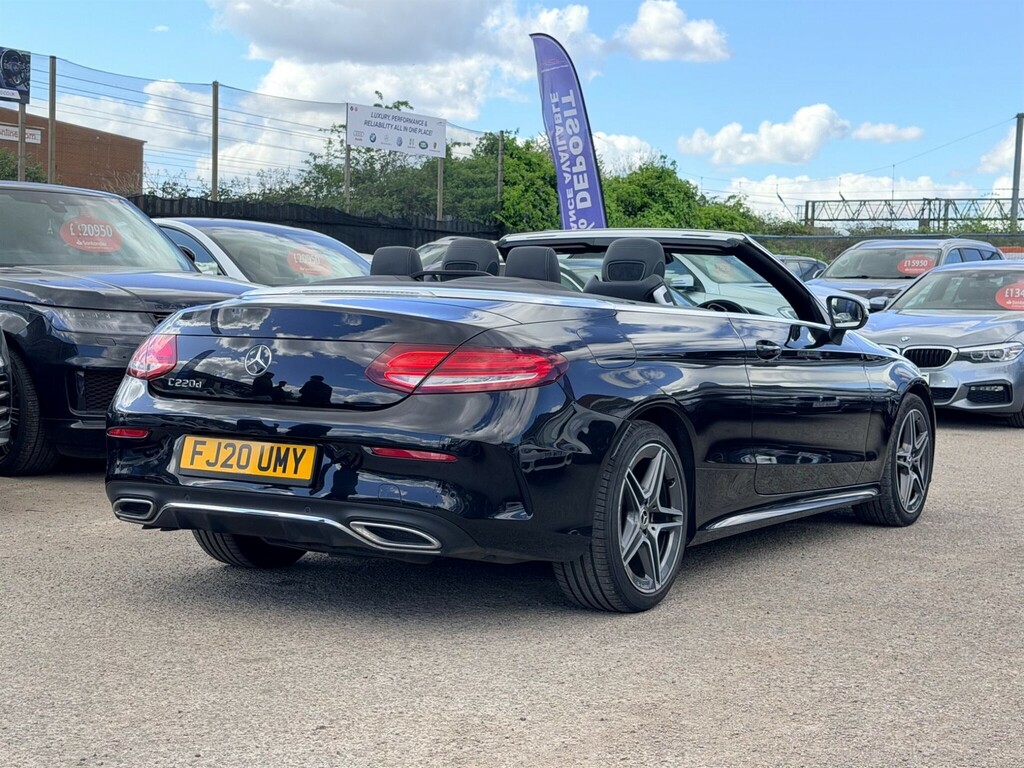 Mercedes-Benz C Class 2.0 D Amg Line Premium Cabriolet G-tronic Euro FJ20UMY #4