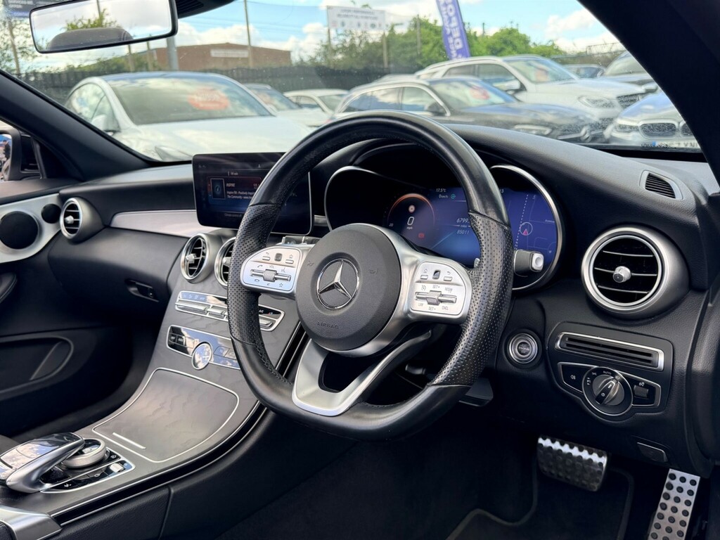 Mercedes-Benz C Class 2.0 D Amg Line Premium Cabriolet G-tronic Euro FJ20UMY #5