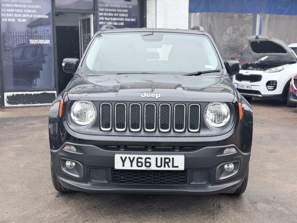 Jeep Renegade 1.4T Multiairii Longitude Ddct Euro 6 Ss YY66URL Black #5