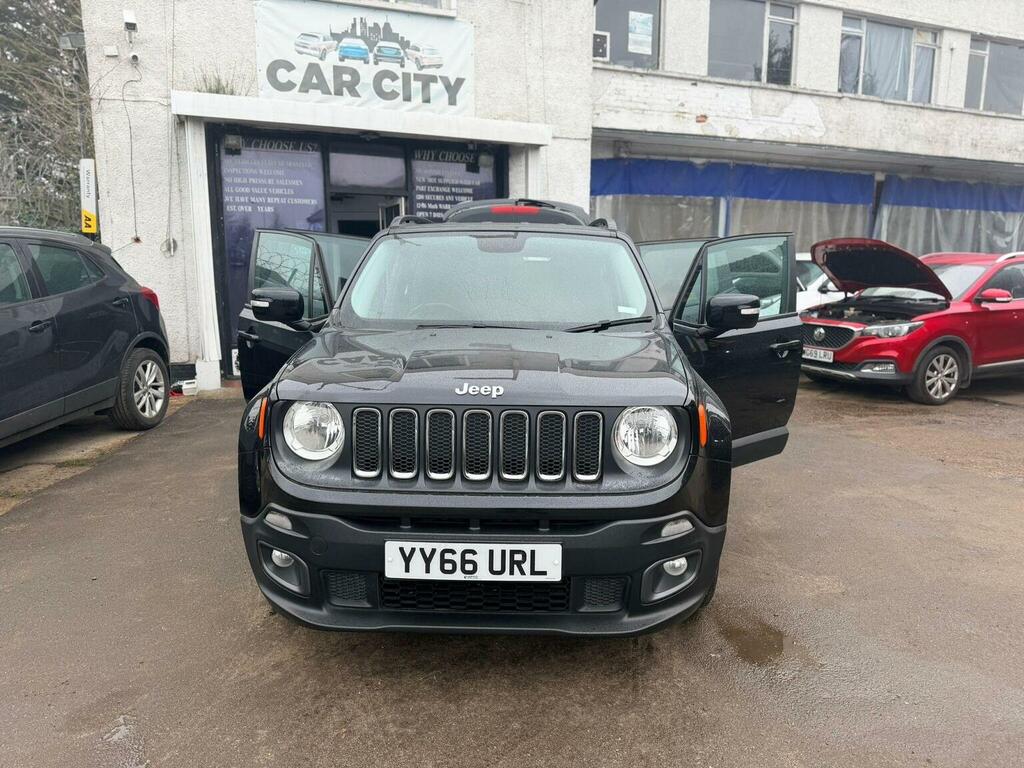 Jeep Renegade 1.4T Multiairii Longitude Ddct Euro 6 Ss YY66URL Black #6