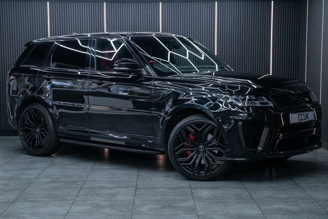 Land Rover Range Rover Sport 5.0 P575 V8 Gpf Svr Suv 4Wd Euro 6 Black