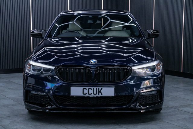 BMW 5 Series 2.0 520D M Sport Saloon Euro 6 S LD68VJG Black #2