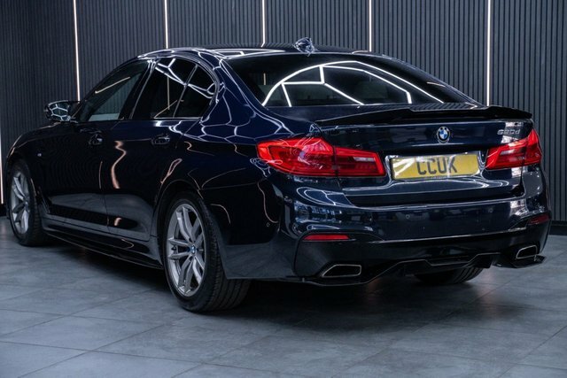 BMW 5 Series 2.0 520D M Sport Saloon Euro 6 S LD68VJG Black #6