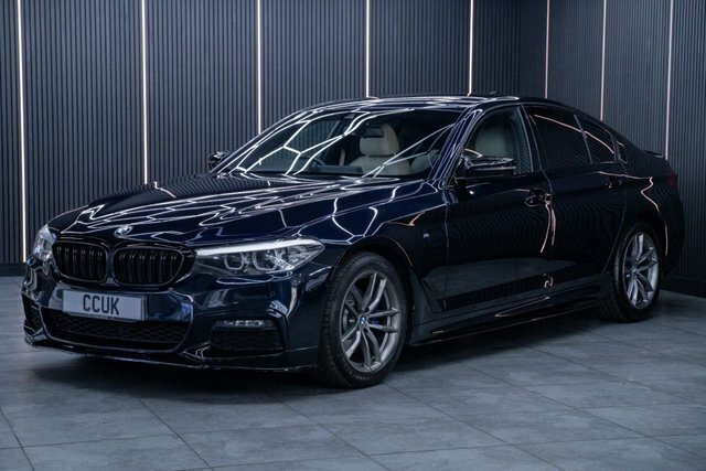 BMW 5 Series 2.0 520D M Sport Saloon Euro 6 S LD68VJG Black #3