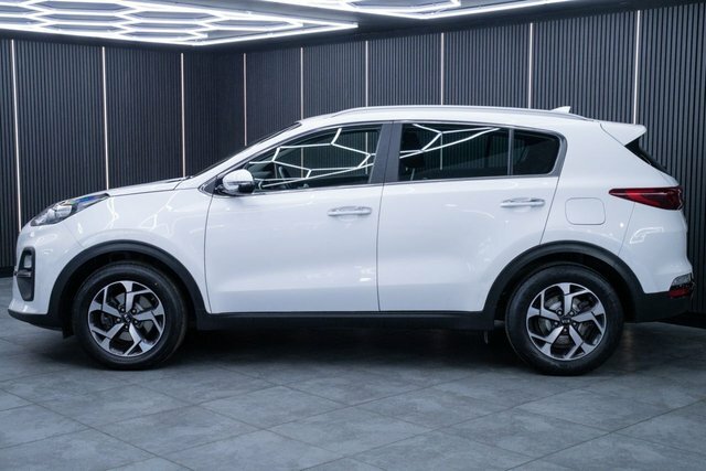 Kia Sportage 1.6 Crdi Mhev 2 Suv Hybrid Dct Euro 6 WM21JYV White #6