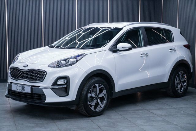 Kia Sportage 1.6 Crdi Mhev 2 Suv Hybrid Dct Euro 6 WM21JYV White #3