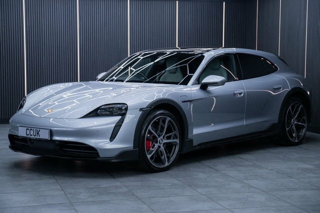 Porsche Taycan Performance Plus 93.4Kwh 4S Cross Turismo Elec ME72COA Silver #3
