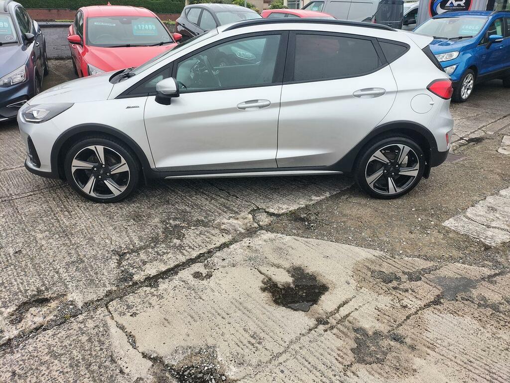 Ford Fiesta Hatchback 1.0 Fiesta Active 1.0L Ecoboost 1 Silver
