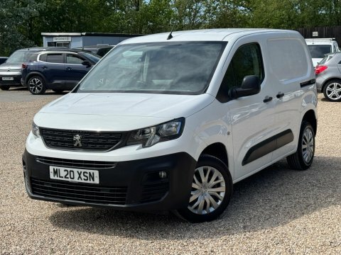Peugeot Partner 1.5 Bluehdi 1000 White