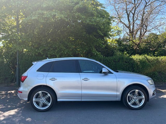 Audi Q5 2.0 Tdi S Line Plus Suv S Tronic Quattr Silver #3