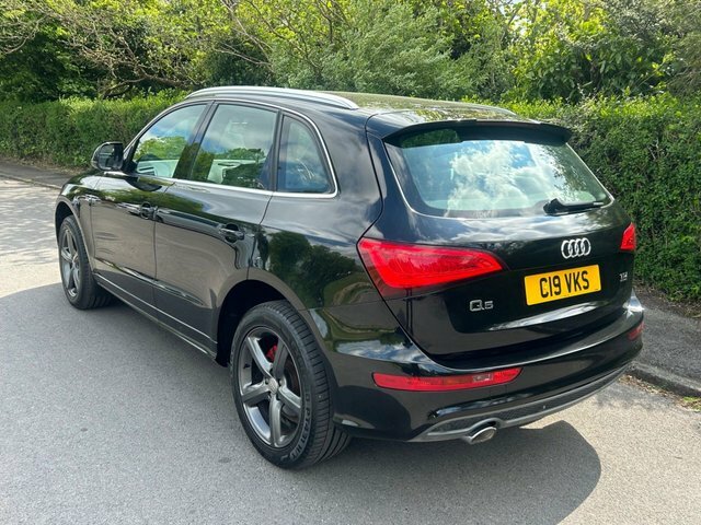 Audi Q5 2.0 Tdi S Line Suv S Tronic Quattro Eur C19VKS Black #4