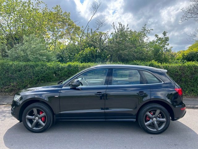 Audi Q5 2.0 Tdi S Line Suv S Tronic Quattro Eur C19VKS Black #3
