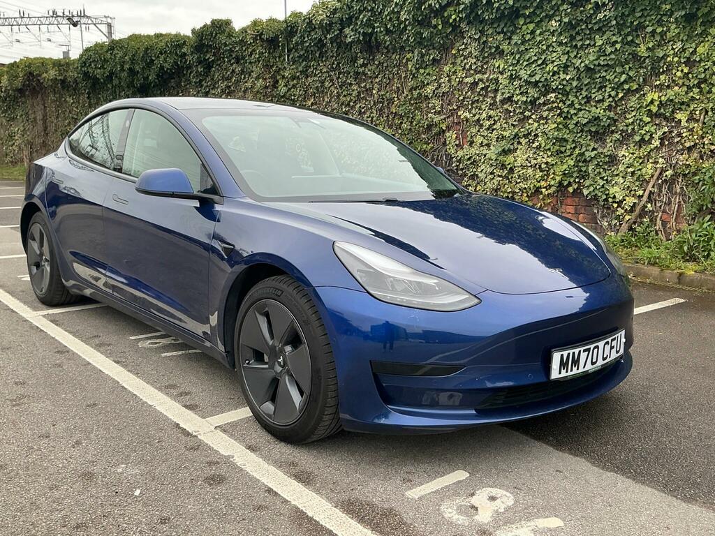 Tesla Model 3 Standard Range Plus Rwd Blue