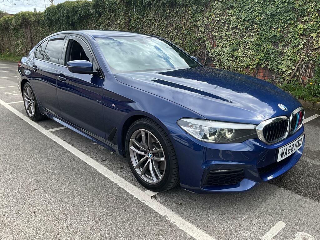BMW 5 Series 2.0 520I Gpf M Sport Euro 6 Ss Blue