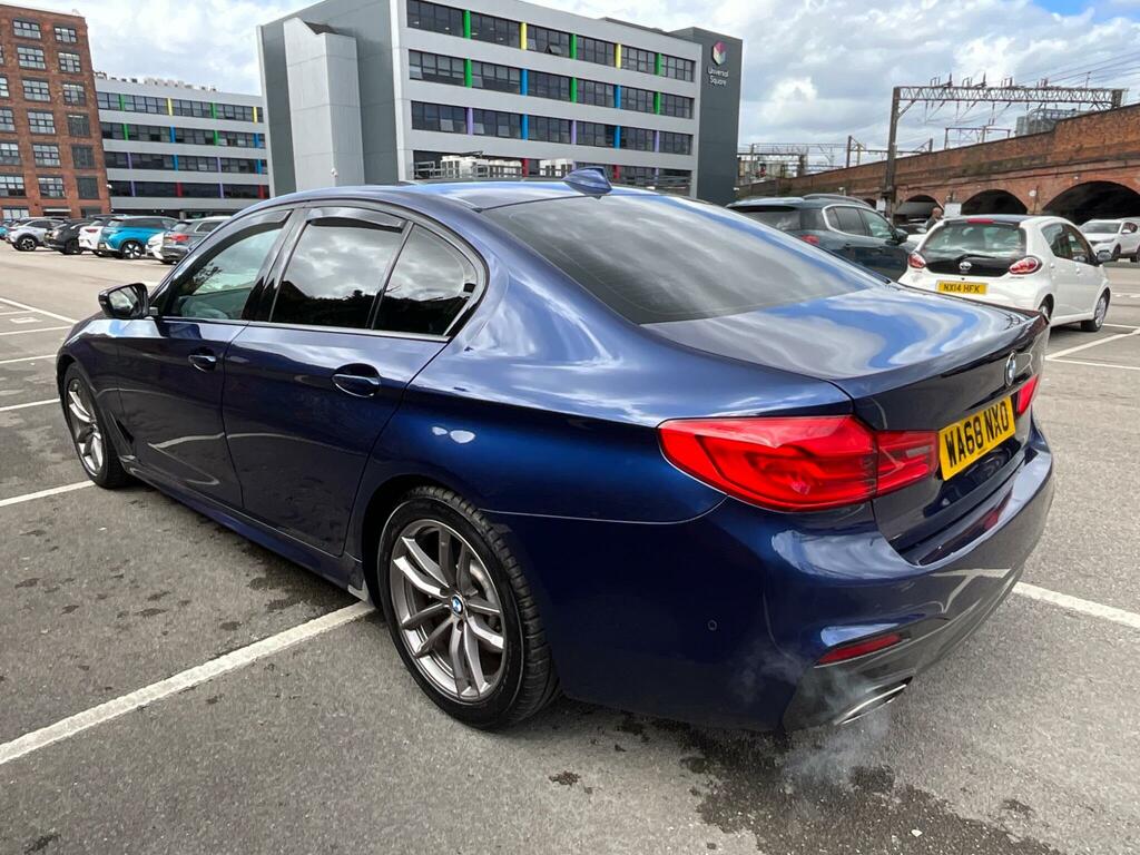 BMW 5 Series 2.0 520I Gpf M Sport Euro 6 Ss WA68NXO Blue #4