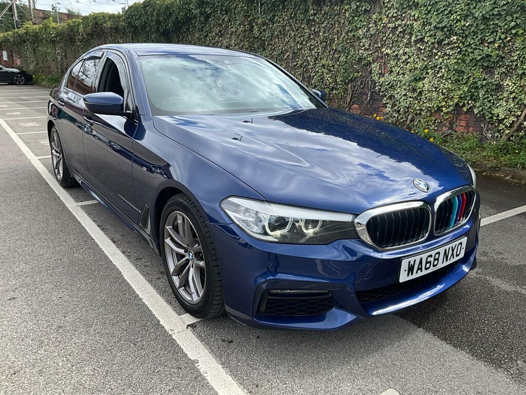 BMW 5 Series 2.0 520I Gpf M Sport Euro 6 Ss WA68NXO Blue #5