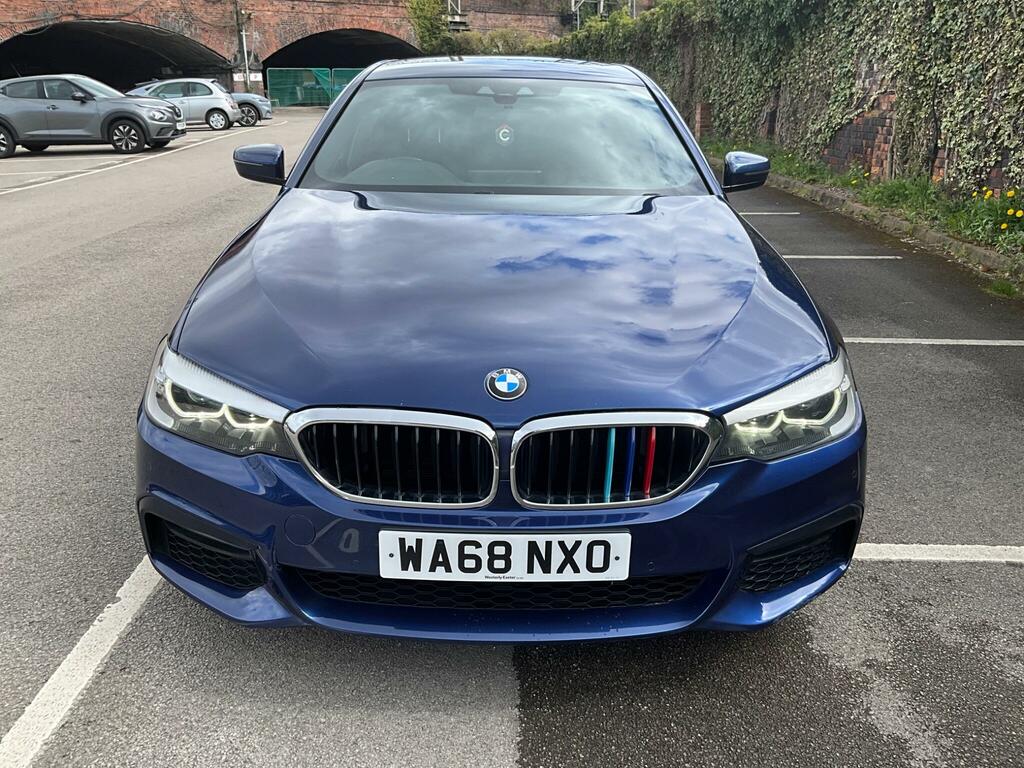BMW 5 Series 2.0 520I Gpf M Sport Euro 6 Ss WA68NXO Blue #6