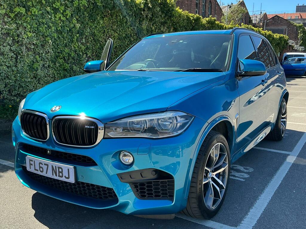 BMW X5 M 4.4 Biturbo V8 Xdrive Euro 6 Ss FL67NBJ Blue #4