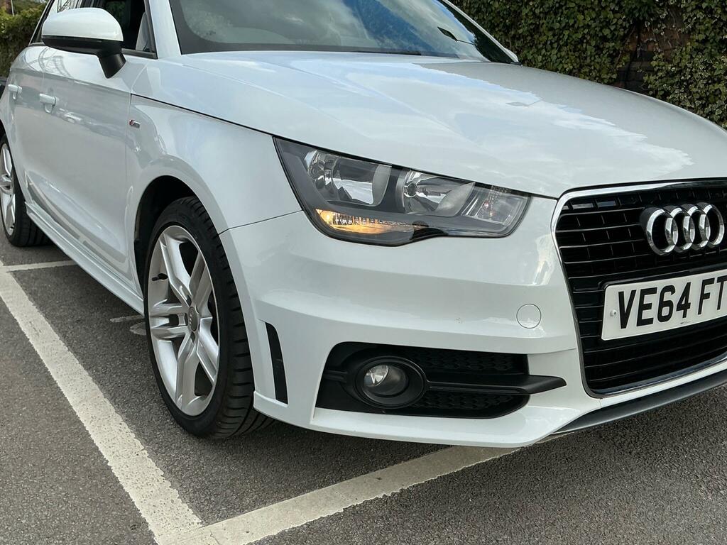 Audi A1 1.4 Tfsi S Line Sportback Euro 5 Ss White #2