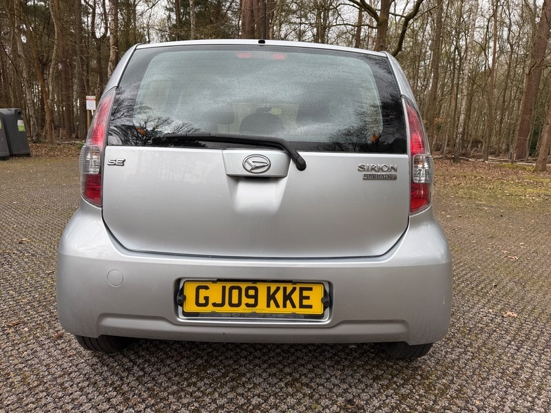 Daihatsu Sirion Hatchback Se 2009 Silver #13