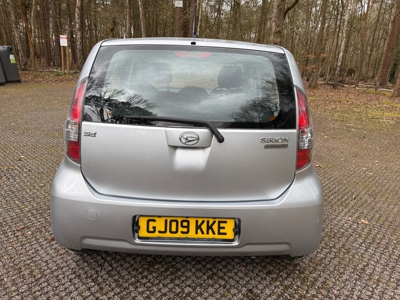 Daihatsu Sirion Hatchback Se 2009 Silver #11
