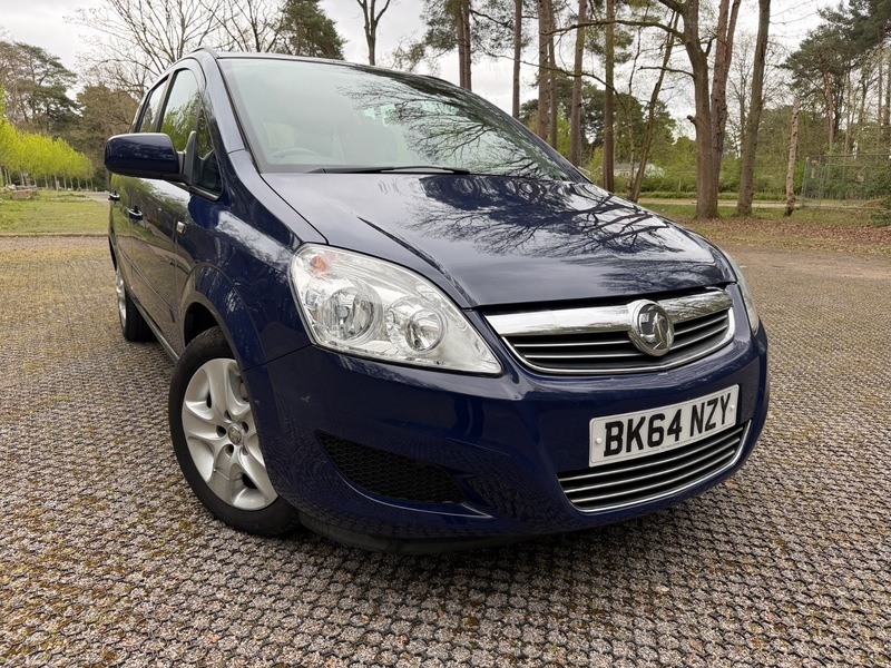 Vauxhall Zafira Exclusiv Blue