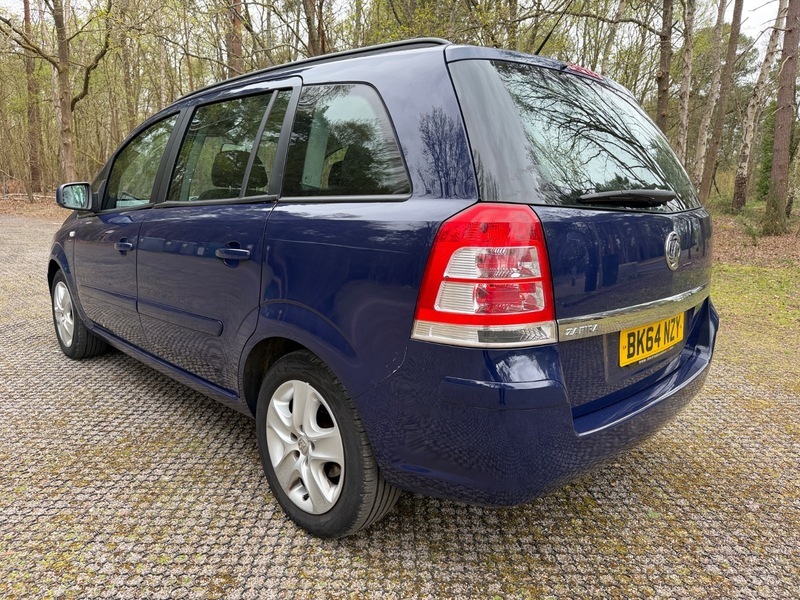 Vauxhall Zafira Exclusiv Blue #5