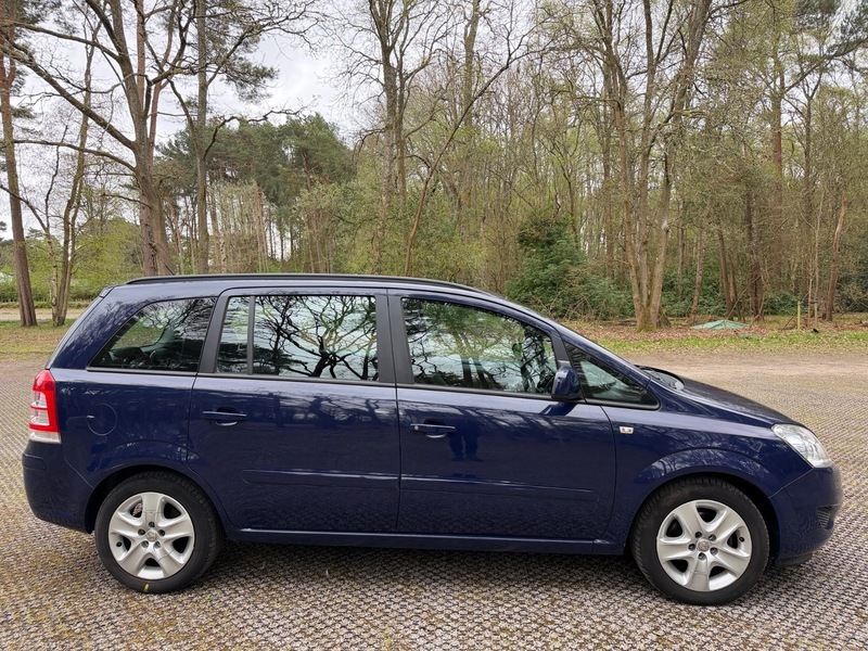 Vauxhall Zafira Exclusiv Blue #6