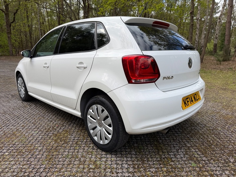 Volkswagen Polo Hatchback KF14WZJ White #5