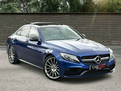 Mercedes-Benz C Class 4.0 Amg C63 Blue