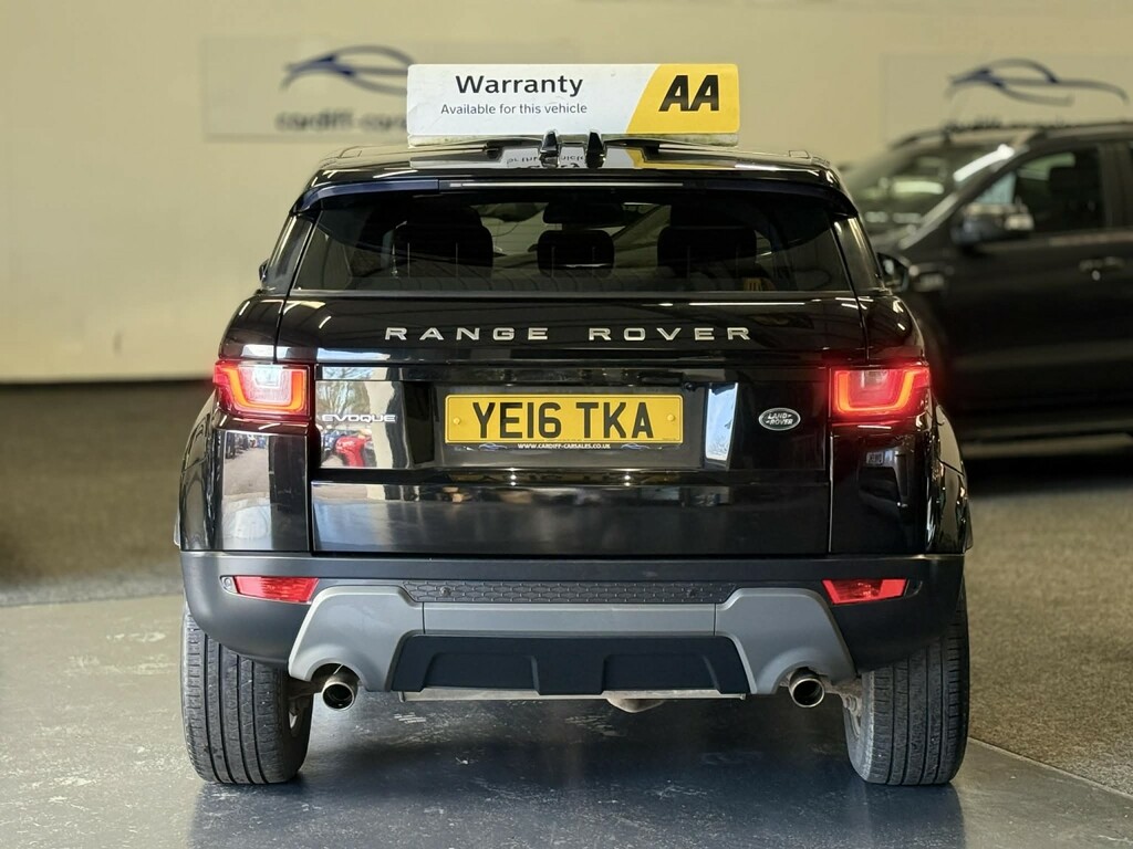 Land Rover Range Rover Evoque Suv 2.0 Td4 Se Tech 201616 YE16TKA Black #6