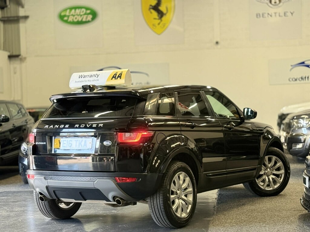 Land Rover Range Rover Evoque Suv 2.0 Td4 Se Tech 201616 YE16TKA Black #5