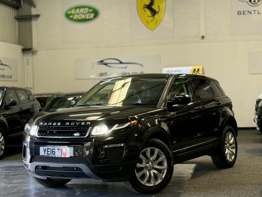 Land Rover Range Rover Evoque Suv 2.0 Td4 Se Tech 201616 YE16TKA Black #4
