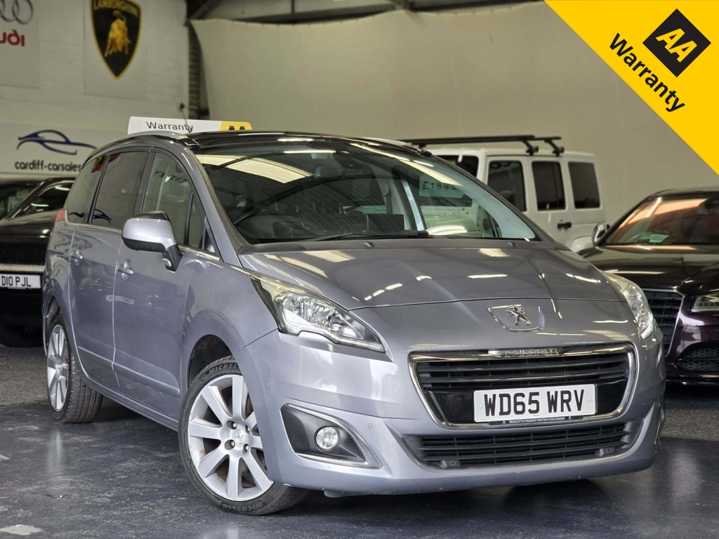 Peugeot 5008 Mpv 2.0 Bluehdi Allure 201565 Grey