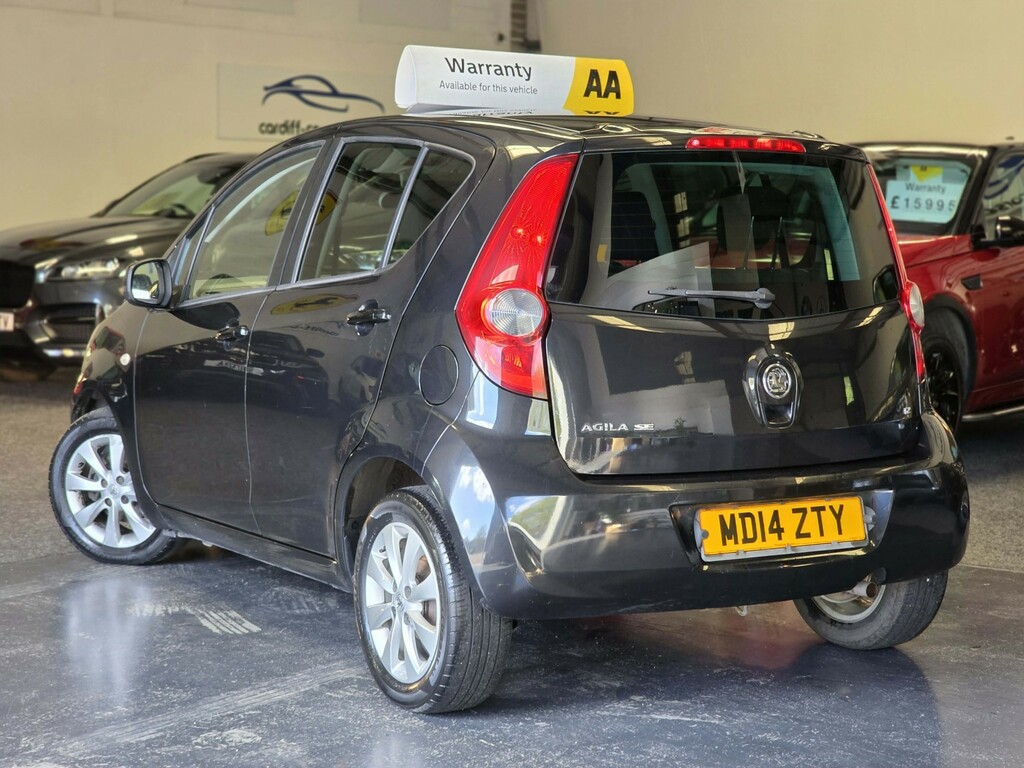 Vauxhall Agila Mpv 1.2 Vvt Se 201414 Black #6