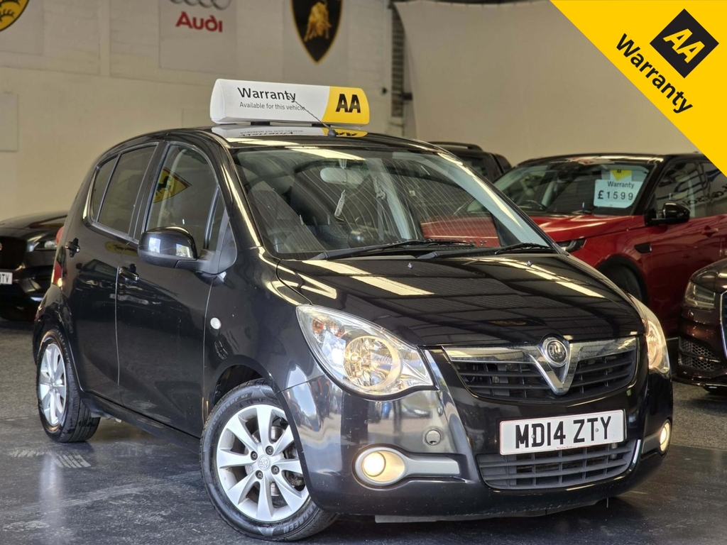 Vauxhall Agila Mpv 1.2 Vvt Se 201414 Black