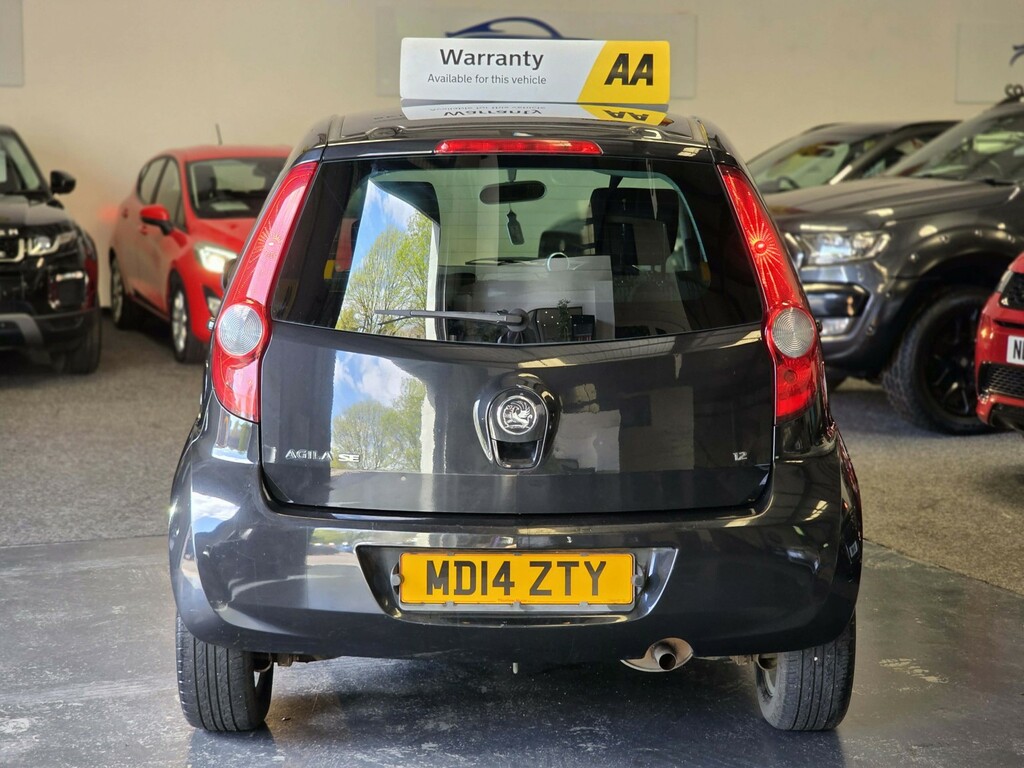 Vauxhall Agila Mpv 1.2 Vvt Se 201414 Black #5