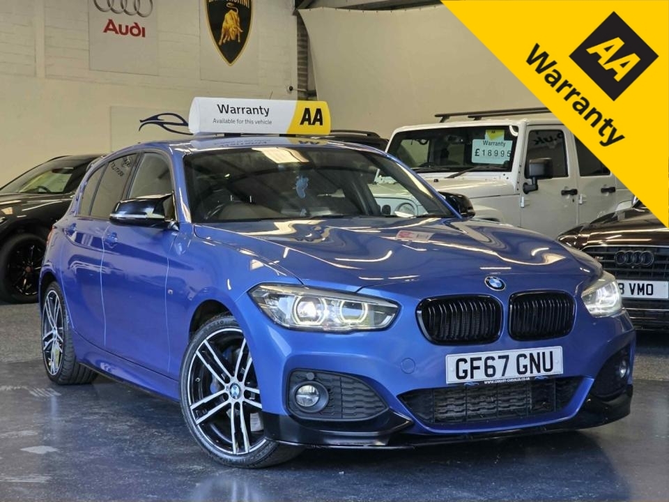 BMW 1 Series Hatchback 2.0 120D Xdrive M Sport 5-Door 201767 Blue