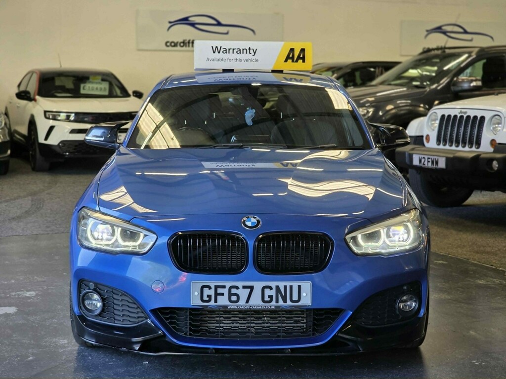 BMW 1 Series Hatchback 2.0 120D Xdrive M Sport 5-Door 201767 GF67GNU Blue #2