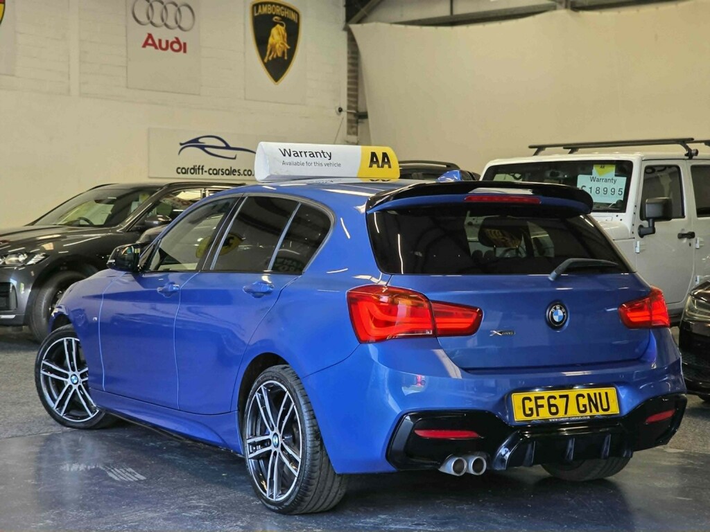 BMW 1 Series Hatchback 2.0 120D Xdrive M Sport 5-Door 201767 GF67GNU Blue #6